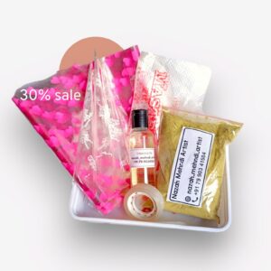 Henna Starter Kit for Beginners | DIY Organic Henna Cone Making Kit | Makes 14-16 Cones